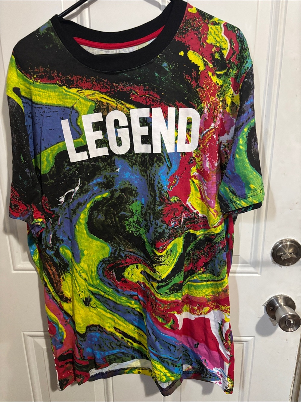 Legend Graphic Men's Multicolor Tie-Dye Tee